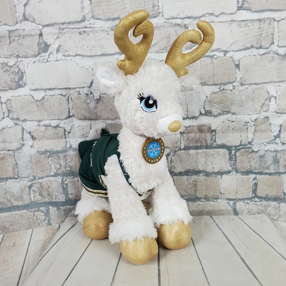 Build-A-Bear  Golden Glisten Reindeer - Picture 1 of 14